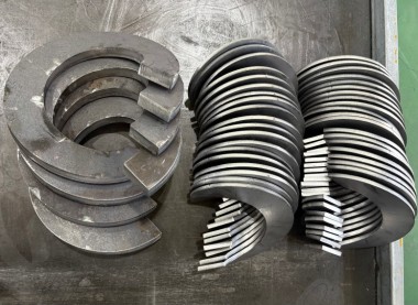 25T 스크류블레이드 제작 건